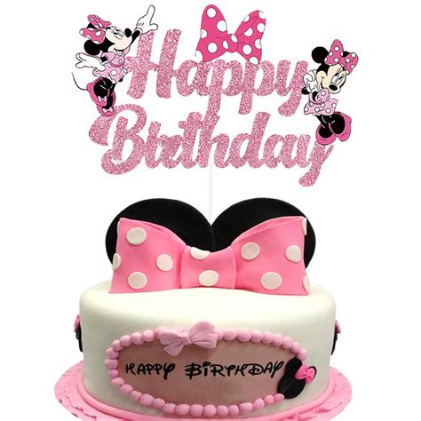 Baby Minnie Mouse Cake Topper