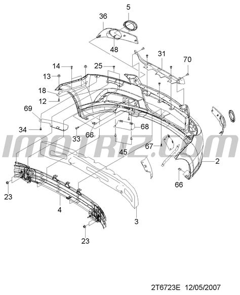 Soporte Lateral Rh De Bumper Delantero Chevrolet Aveo