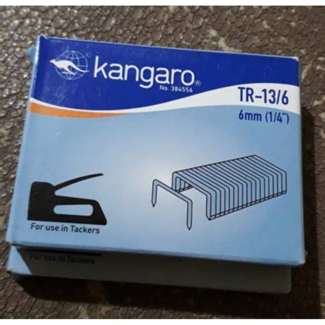 Jual Isi Staples Kangaro TR 13 8 13 6 Anak Stapler Shopee Indonesia