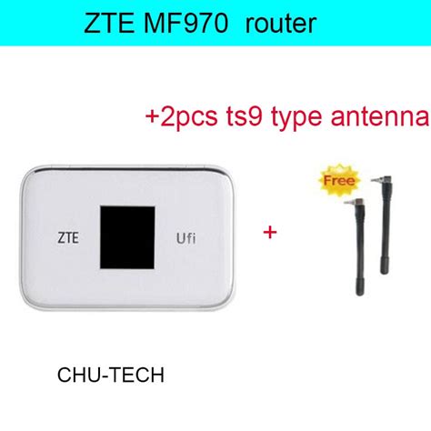 Unlocked Zte Mf970 With 2pcs Antenna Lte Pocket 300mbps 4g Dongle