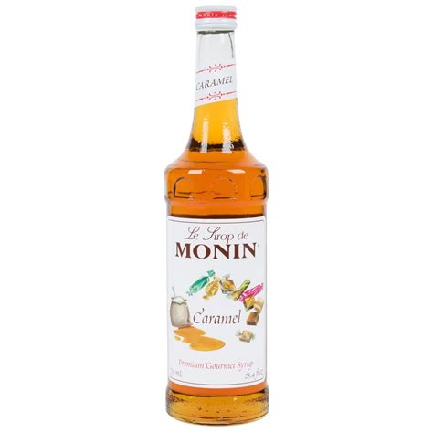 Monin Caramel Syrup 750 Ml Caramel Syrup For Coffee