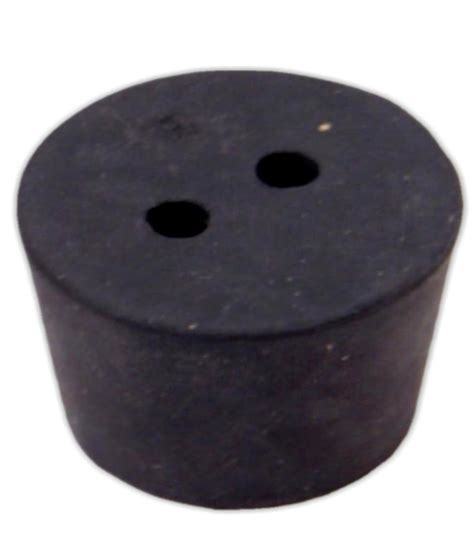 rubber stopper    hole