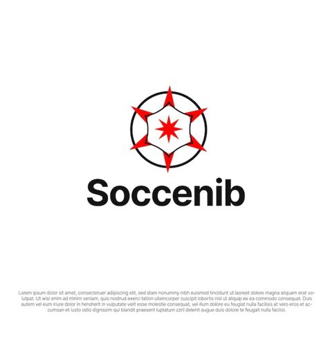 Premium Vector | Logo design of a soccer team