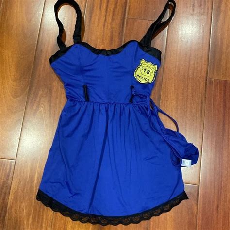 Intimates Sleepwear Sexy Cop Police Officer Halloween Costume Lingerie Poshmark