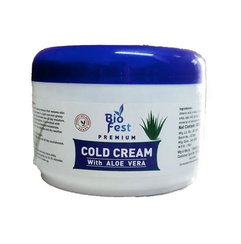 Biofest Aloe Vera Cold Cream Packaging Size 200 Gm At Rs 40 Jar In Rajkot