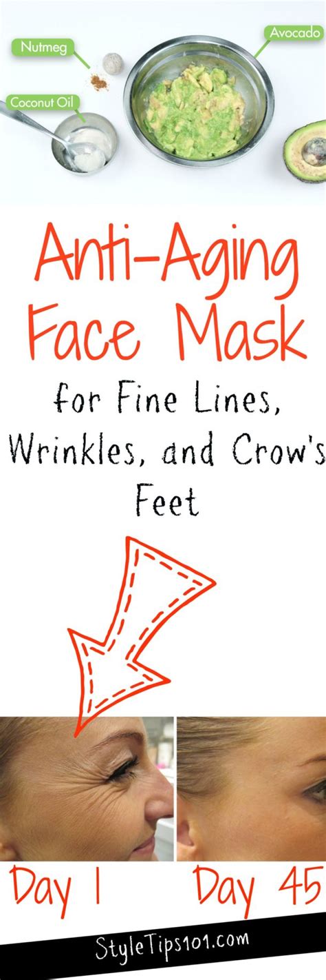 Homemade Anti Aging Face Mask For Fine Lines And Wrinkles