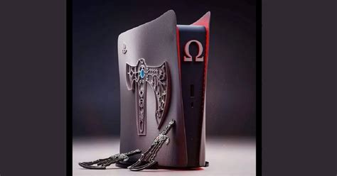 Así se vería el nuevo PS5 edición especial de God of War FOTO