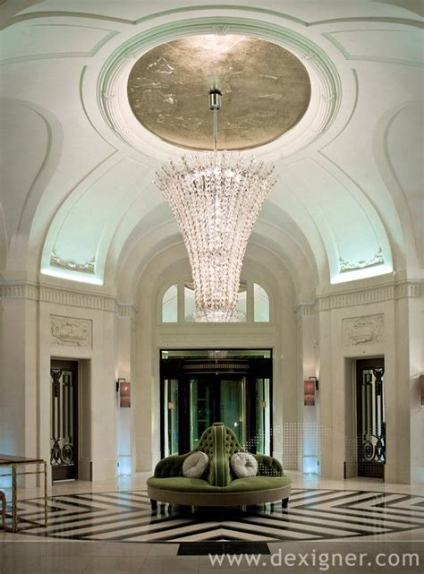 The Lobby of the Trianon Palace Hotel Wins the European Hotel Design Awards 2008 | Hotel lobby ...