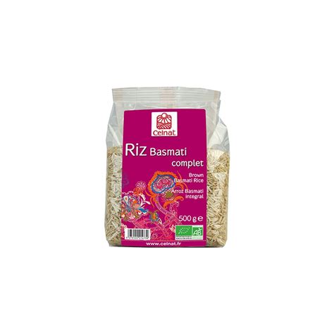 Riz Basmati Complet Long BIO 500g