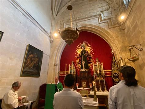 Ayer Lunes 17 Celebramos La Misa Mensual Del Santo Sepulcro En San Juan