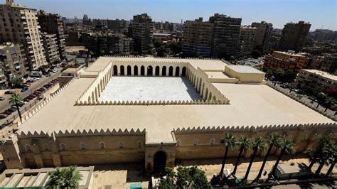 In Pictures Egypts Historic Al Zahir Baybars Mosque Reopens After