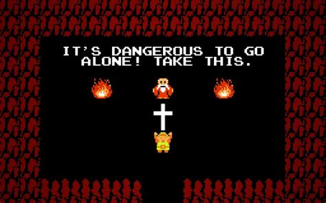 Its Dangerous To Go Alone Take This Template 1920x1200 Wallpaper