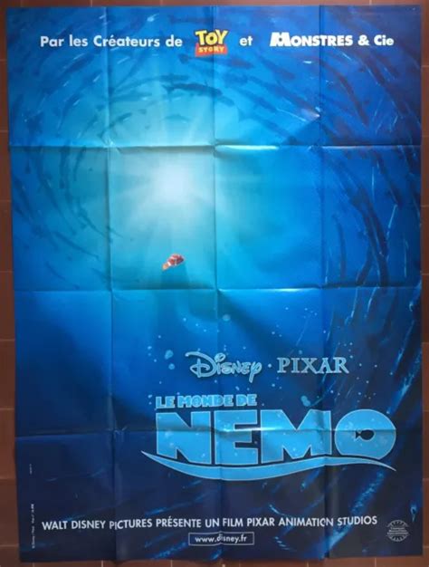 AFFICHE LE MONDE DE NEMO Finding Nemo ANDREW STANTON Chambre Enfant