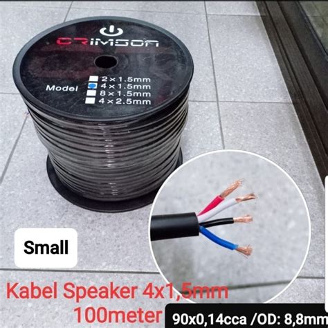 Jual Kabel Speaker Crimson X Mm Meter Gampang Disolder