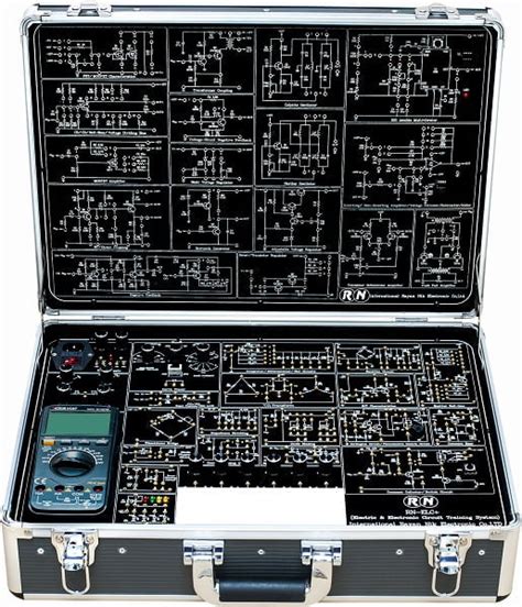 RN-ELC+ Electric and electronic circuit training system - Hase Electronics