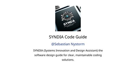 Syndia Code Guide Gpts Features And Functions Examples And Prompts