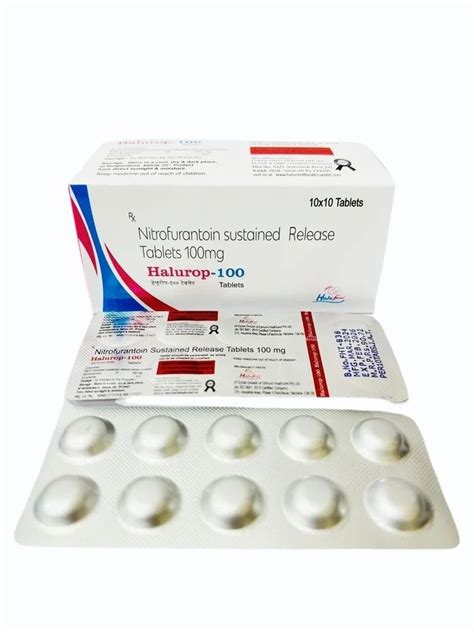 Nitrofurantoin Sustained Release Tablets At Rs 800 Box Nitrofurantoin