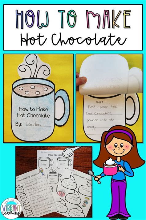 How To Make Hot Chocolate Writing Activity And Craft Writing