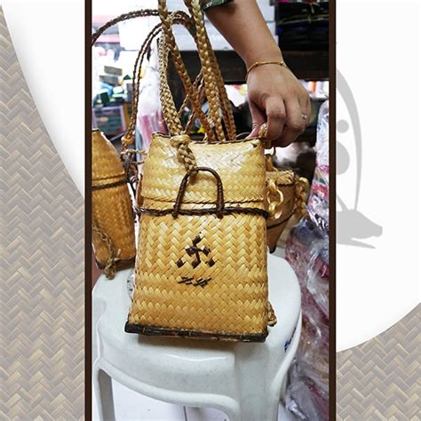 Bamboo Backpack Traditional Bag “Pasiking” Native Bag | Lazada PH