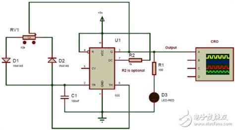 555脉冲发生器电路图大全六款555脉冲发生器电路设计原理图详解 全文 555集成电路大全 电子发烧友网