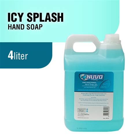 Jual Nuvo Hand Soap Sabun Cuci Tangan Anti Bacterial Hand Wash Liter