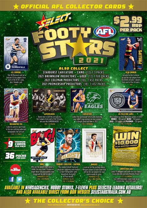 AFL Trading Cards Buy Australian Footy Cards Online