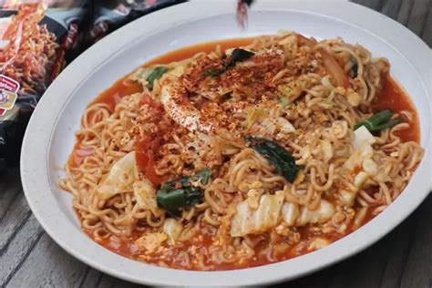 Ide Masakan Hemat Dan Enak Resep Mie Nyemek Yang Pedas Hingga Bikin