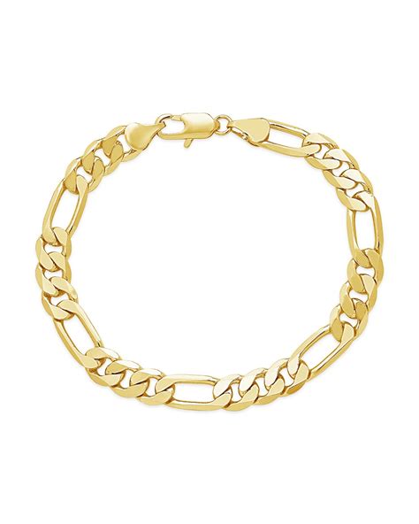 Figaro Chain Bracelet – Sterling Forever