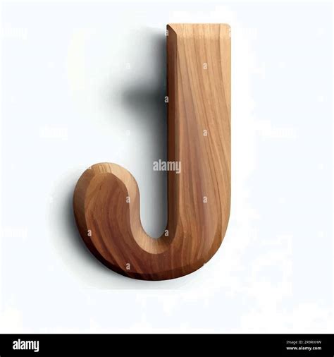 capital letter J in wood Stock Vector Image & Art - Alamy