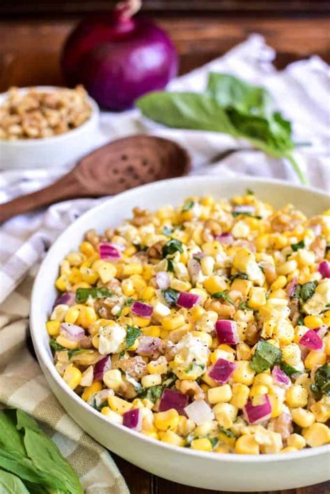 Fresh Corn Salad Lemon Tree Dwelling