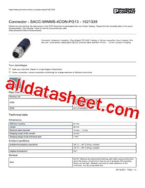 Datasheet Pdf Phoenix Contact