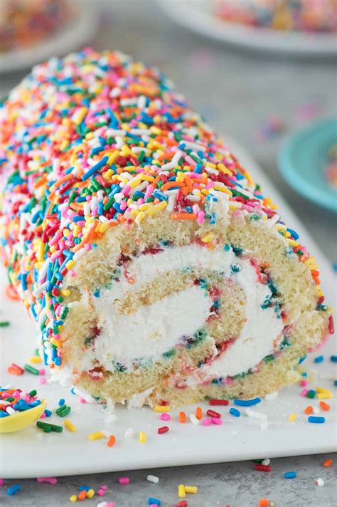 Funfetti Cake Roll