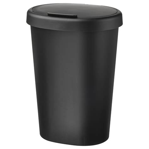 HÖLASS контейнер с крышкой черный | IKEA Latvija