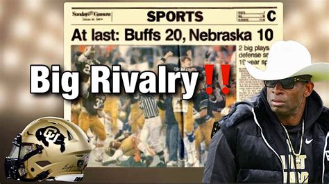 Buffs Forever Legendary Rivalry Renewed Deion Sanders CUBuffs Vs