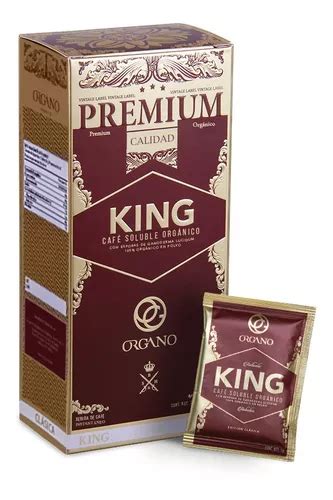 5 Cajas Café King Of Coffe Organo Gold Premium Gourmet Envío gratis