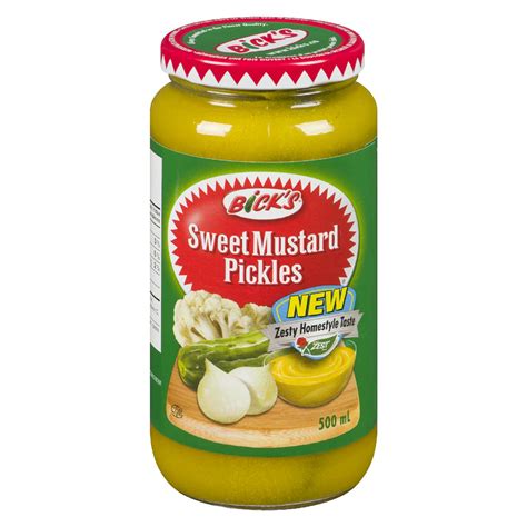 Bick's - Sweet Mustard Pickles Stong's Market