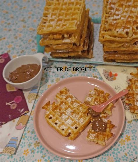 Gaufres des foires et fêtes foraines - Atelier de Brigitte, cuisine