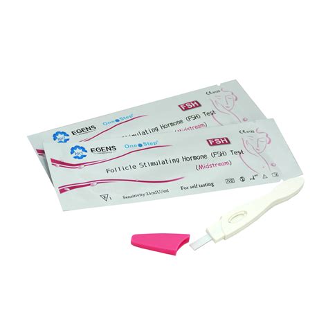 Female Fertility Tests Fsh Test Strips 25miu Ml 2 Test Pack Home Health Uk