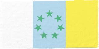 Toalla Bandera De Canarias De Las 7 Estrellas Verdes Mis 7 Estrellas