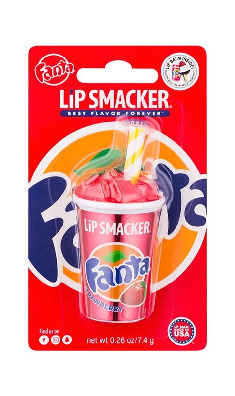 Lip Smacker Fanta Strawberry Trendy Lip Balm In A Cup Notino Co Uk