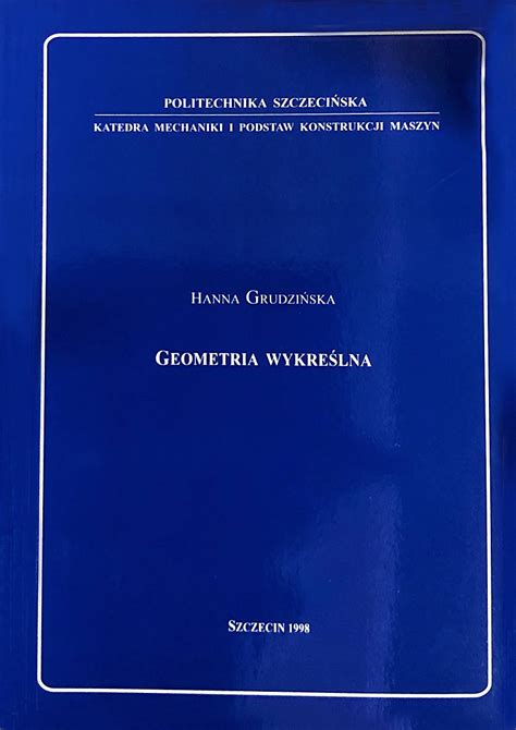 Geometria wykreślna Dziedzina Architektura i Urbanistyka Typ