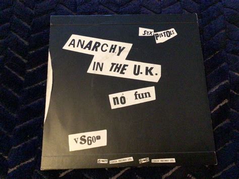 Sex Pistols Anarchy In The UK Reissue Vinyl Single Record EBay