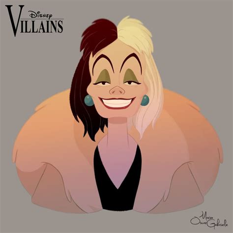 Cruella De Vil By Mariooscargabriele On Deviantart Disney Villain Party