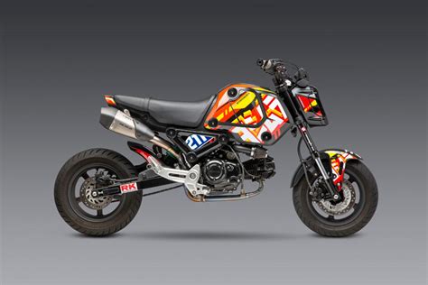 Yoshimura Introduces Troy Lee Designs 2022 23 Honda Grom Graphic Kit