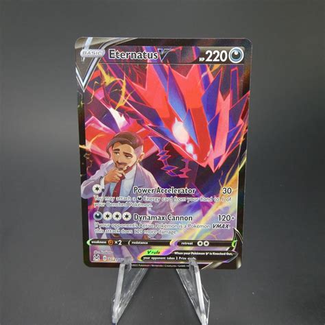 Eternatus V Tg Tg Lost Origin Trainer Gallery Holo Pokemon Card