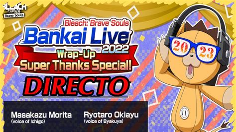 Ultimo Bankai Live Stream del Año Bleach Brave Souls YouTube