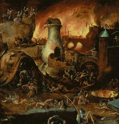 Inferno Hieronymus Bosch Stampa D Arte