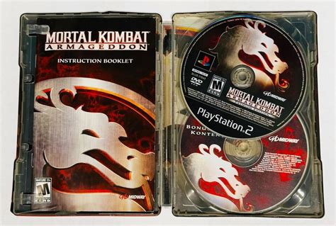 Mortal Kombat Armageddon Premium Edition Sony Playstation Complete