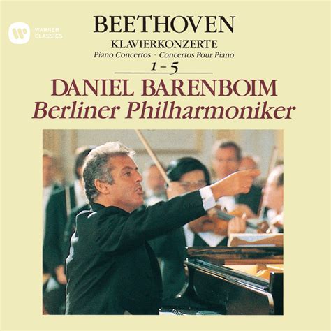 Daniel Barenboim ダニエル・バレンボイム「beethoven：piano Concertos ベートーヴェン：ピアノ