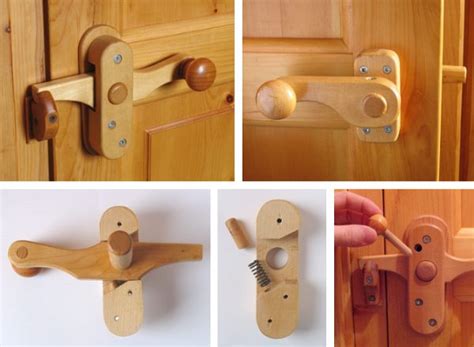 Lovely Handmade Wooden Door Latches Make